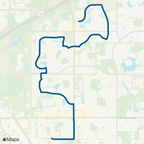 ETS Sir John Thompson - Rapperswill map