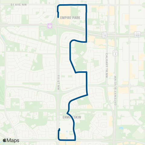 ETS Century Park - Southgate map