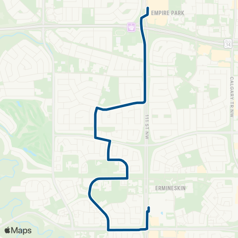 ETS Century Park - Southgate map