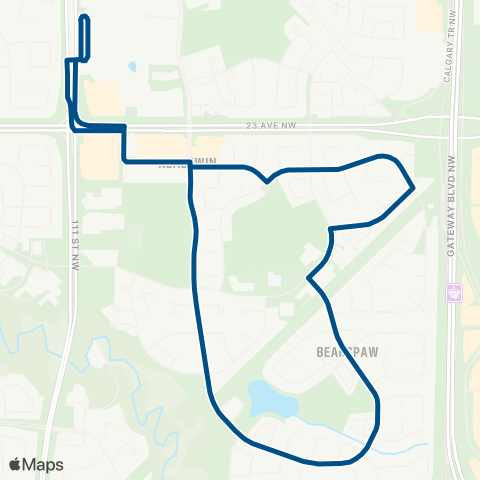 ETS Century Park - Yellowbird map