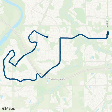 ETS Leger - Century Park map