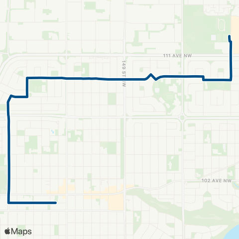 ETS Jasper Place - Westmount map