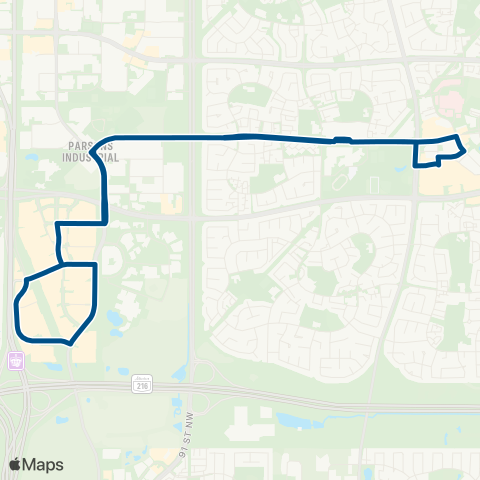 ETS Mill Woods - South Edmonton Common map