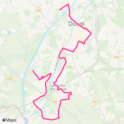 Évéole Lambres St Amé - Douai Lycée Elisa Lemonnier map