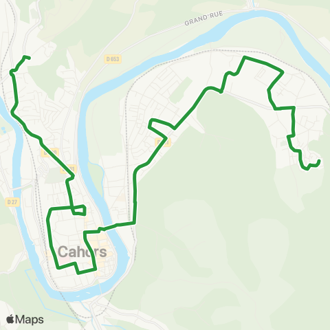 Évidence Combe du paysan - École de Begoux - Graves - Arcambal map