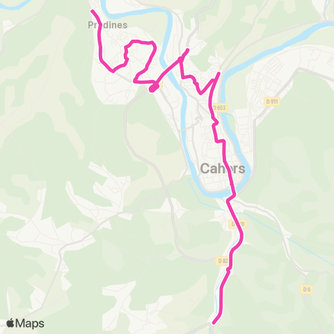 Évidence Daniel Roques - Daudet - Carmes - Roc de l'Agasse - Route de Lalbenque map