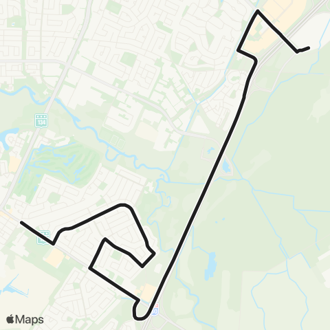 exo Le Richelain et Roussillon La Prairie (Magdeleine) - Terminus Brossard map