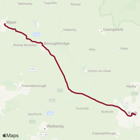 East Yorkshire  map