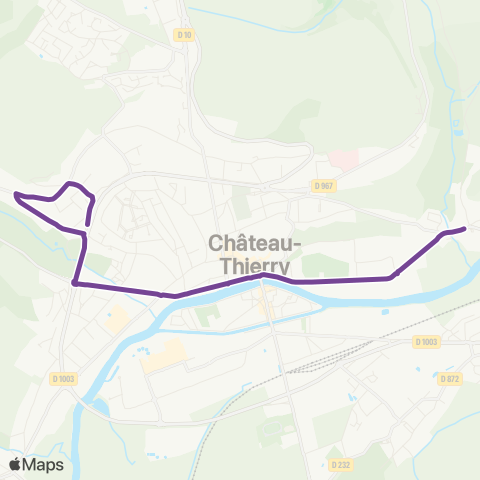 Fablio Château-Thierry Buisson / Vincelles - Brasles Mairie map