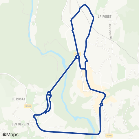 Facilibus Télécabines / le Châtelet - Village map