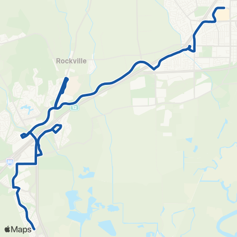 FAST Cordelia School Tripper map