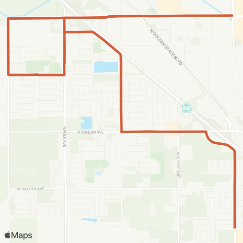 FAX Brawley / Inspiration Park map