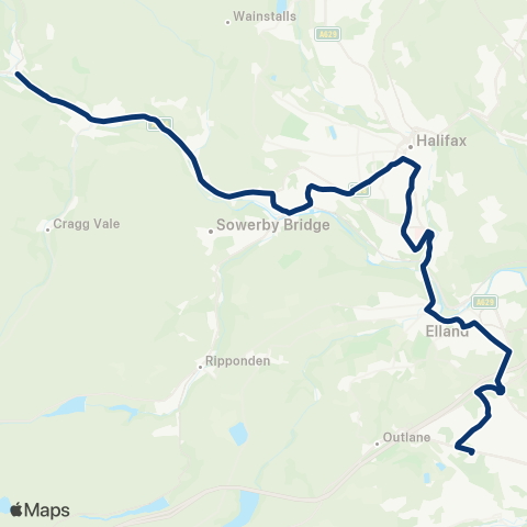 First West Yorkshire Ltd  map