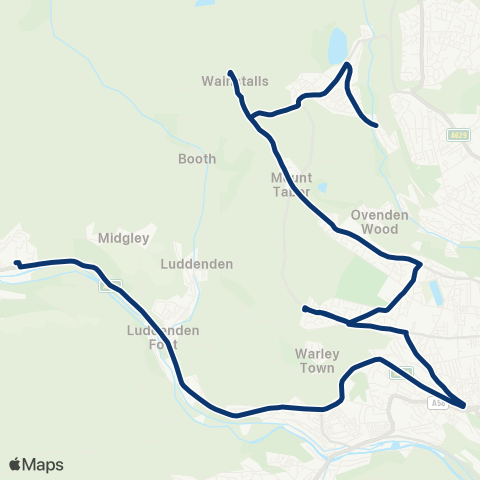 First West Yorkshire Ltd  map