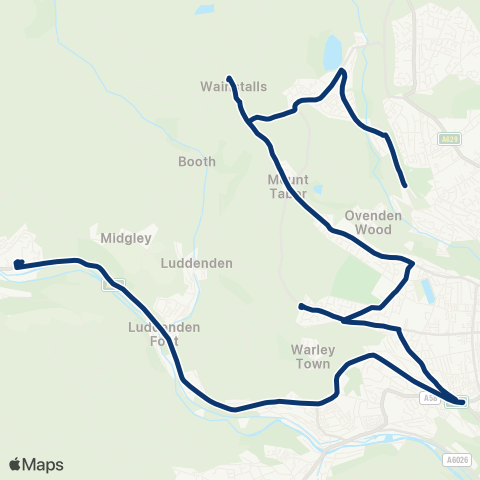 First West Yorkshire Ltd  map