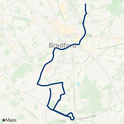 First West Yorkshire Ltd  map