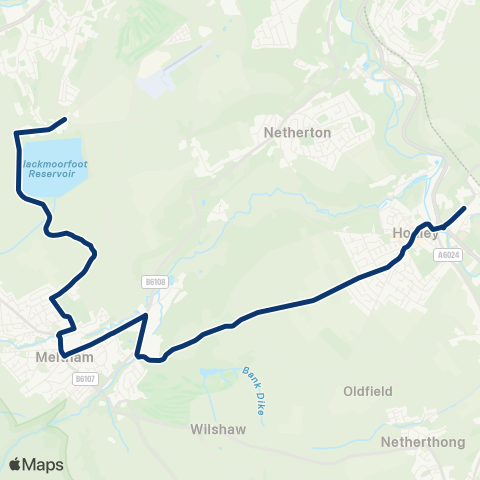 First West Yorkshire Ltd  map