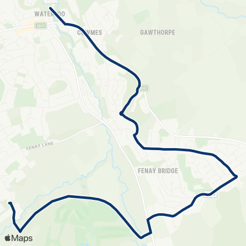 First West Yorkshire Ltd  map