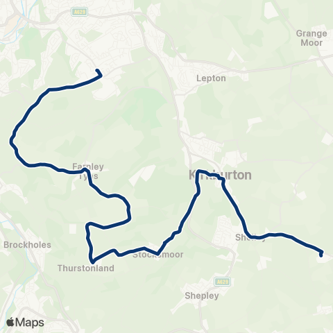 First West Yorkshire Ltd  map