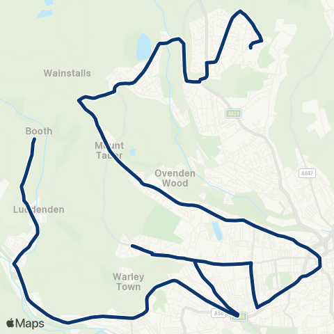 First West Yorkshire Ltd  map