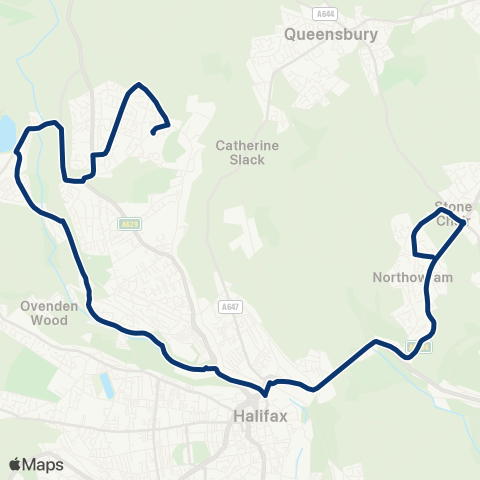 First West Yorkshire Ltd  map