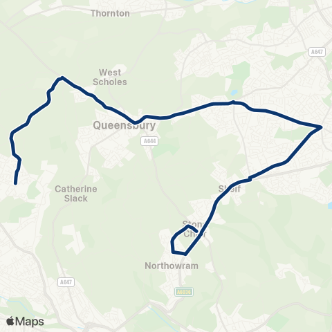 First West Yorkshire Ltd  map