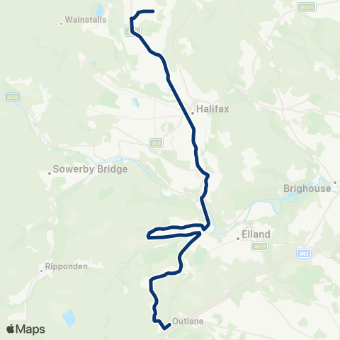 First West Yorkshire Ltd  map