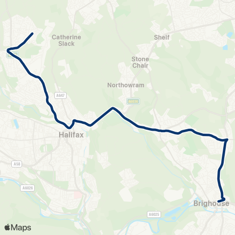 First West Yorkshire Ltd  map