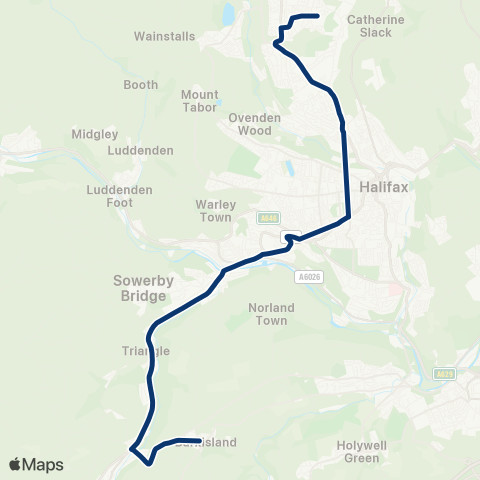 First West Yorkshire Ltd  map