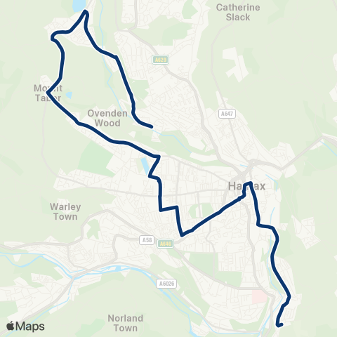 First West Yorkshire Ltd  map