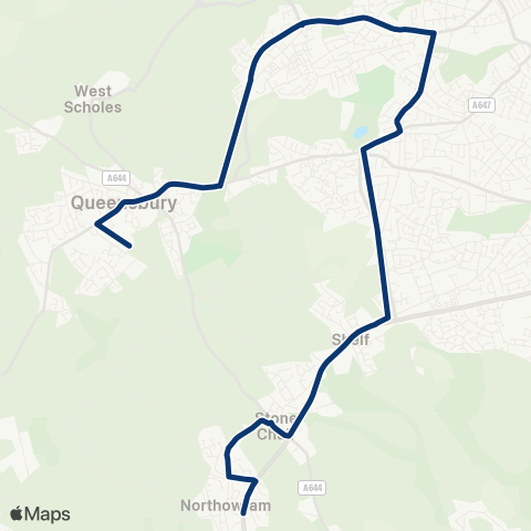 First West Yorkshire Ltd  map