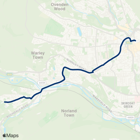 First West Yorkshire Ltd  map