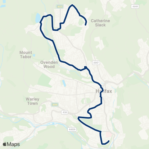 First West Yorkshire Ltd  map