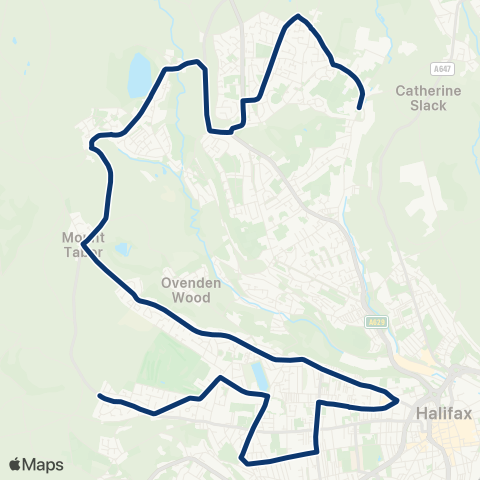 First West Yorkshire Ltd  map