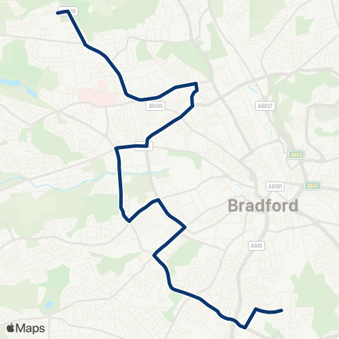 First West Yorkshire Ltd  map