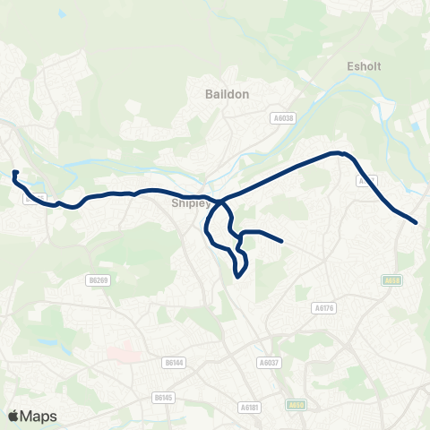 First West Yorkshire Ltd  map