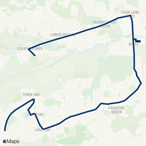 First West Yorkshire Ltd  map