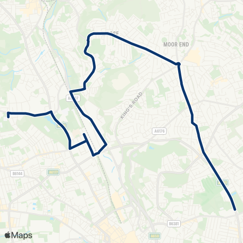 First West Yorkshire Ltd  map