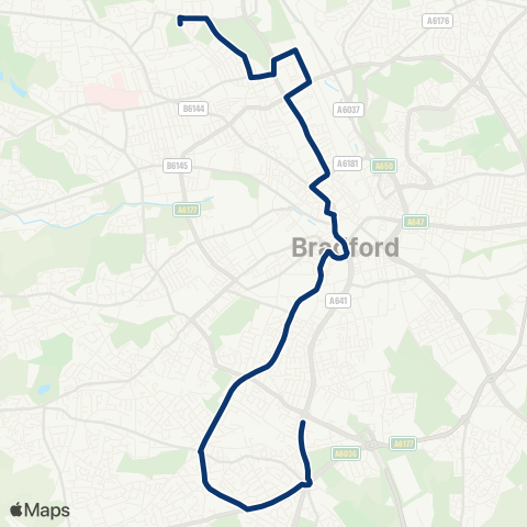 First West Yorkshire Ltd  map