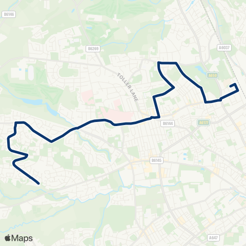 First West Yorkshire Ltd  map