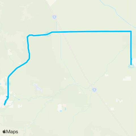 FCRTA Huron Transit map