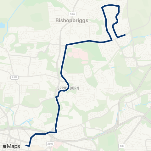 First Greater Glasgow Miller Dr - Buchanan Bus Sta (Stance 36) map