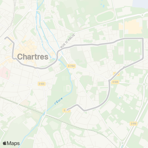 Filibus Chartres Camping map