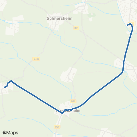 Fluo 67 Fessenheim - Truchtersheim map