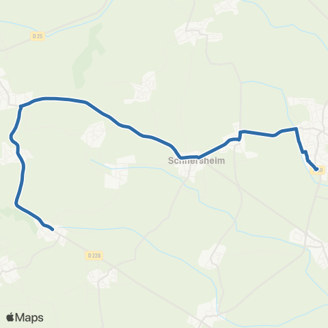 Fluo 67 Kuttolsheim - Truchtersheim map