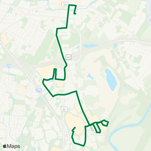 TransIT FSK Mall Connector map