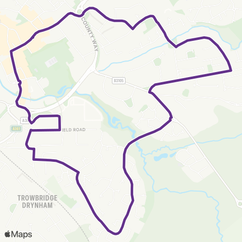 Faresaver Town Hall (Stop C) - Town Hall (Stop C) map