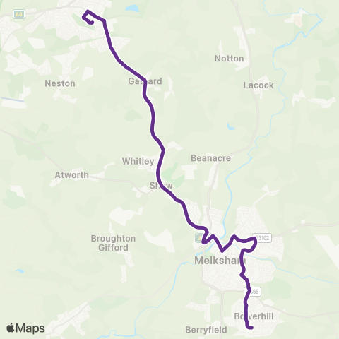 Faresaver The School - Beaufort Close map