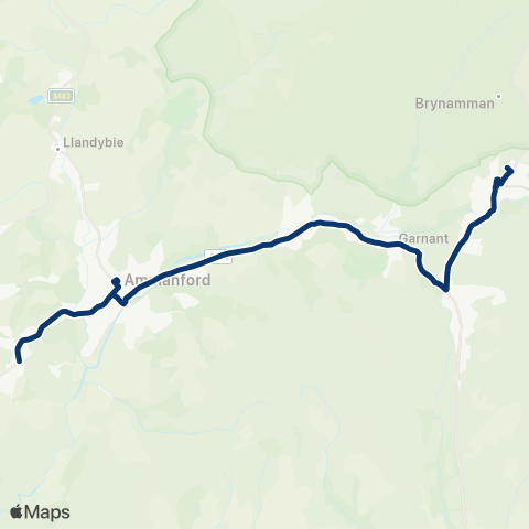 First South & West Wales  map