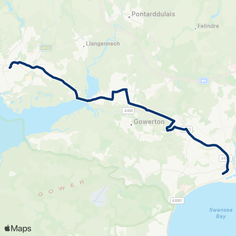 First South & West Wales  map